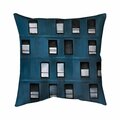 Fondo 26 x 26 in. Urban Building-Double Sided Print Indoor Pillow FO2794483